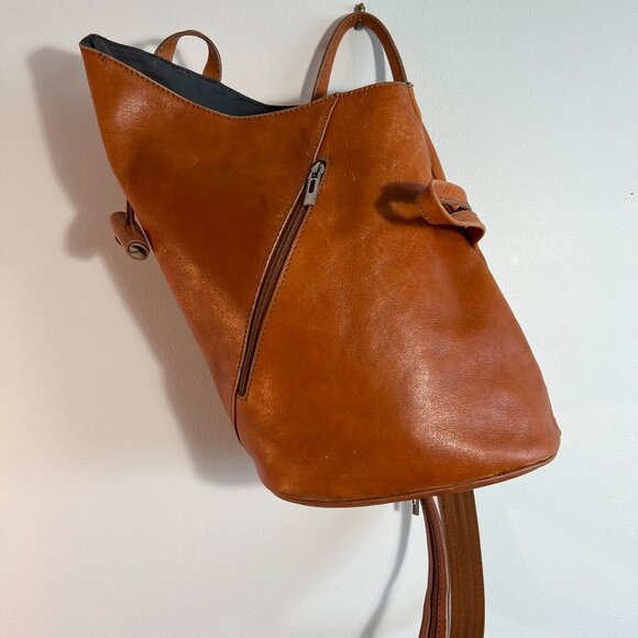 Aniuk backpack made in Italy, Leather, \